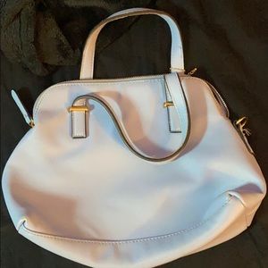 Baby blue purse